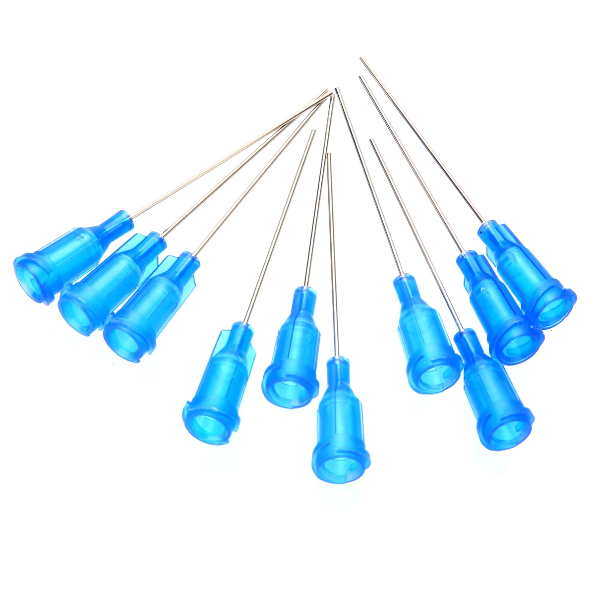 

10Pcs/Set Stainless Steel Syringe Needle Tip Blunt Dispensing Needles Syringe Needle Tips 1.5 inch 22 Gauge Luer Lock