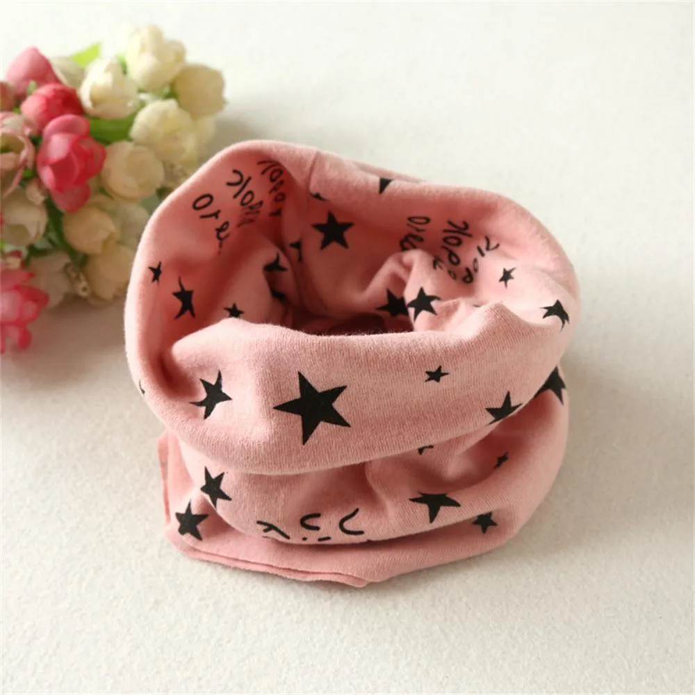 

ARLONEET Cotton Baby Scarf Baby Bibs For Boys Girls Burp Cloths Baberos Lovely Kids Collars O Ring Neckerchief L1017