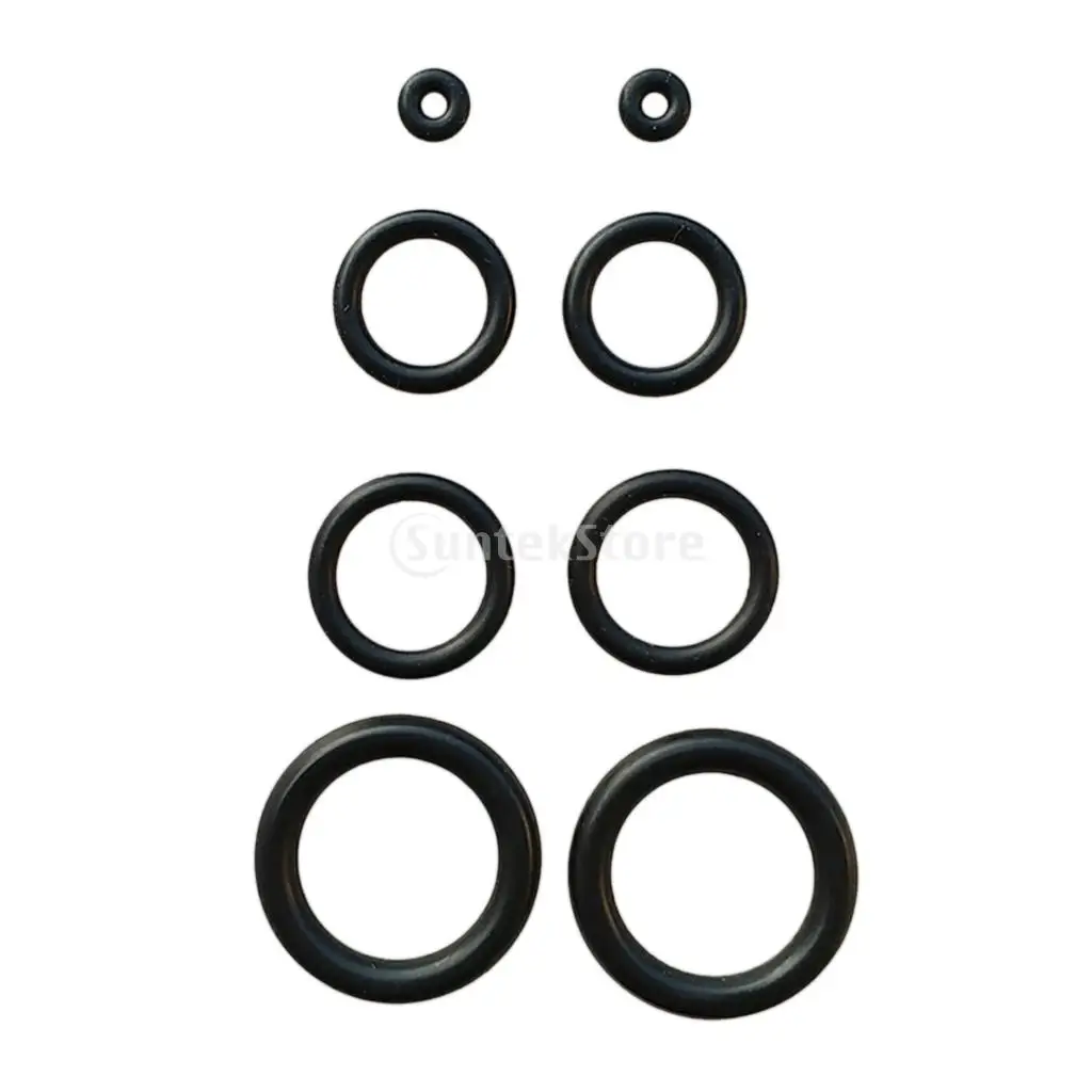 Set of 8 Universal Scuba Diving Diver BCD Regulator Tank Power Inflator Buoyancy O-Ring Kit