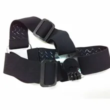 Elastic Head Strap Mount for Go Pro Sj5000 Adjustable Headstrap For Gopro Hero 3 4 Sj4000 Sjcam Xiaomi Yi Camera Accessories