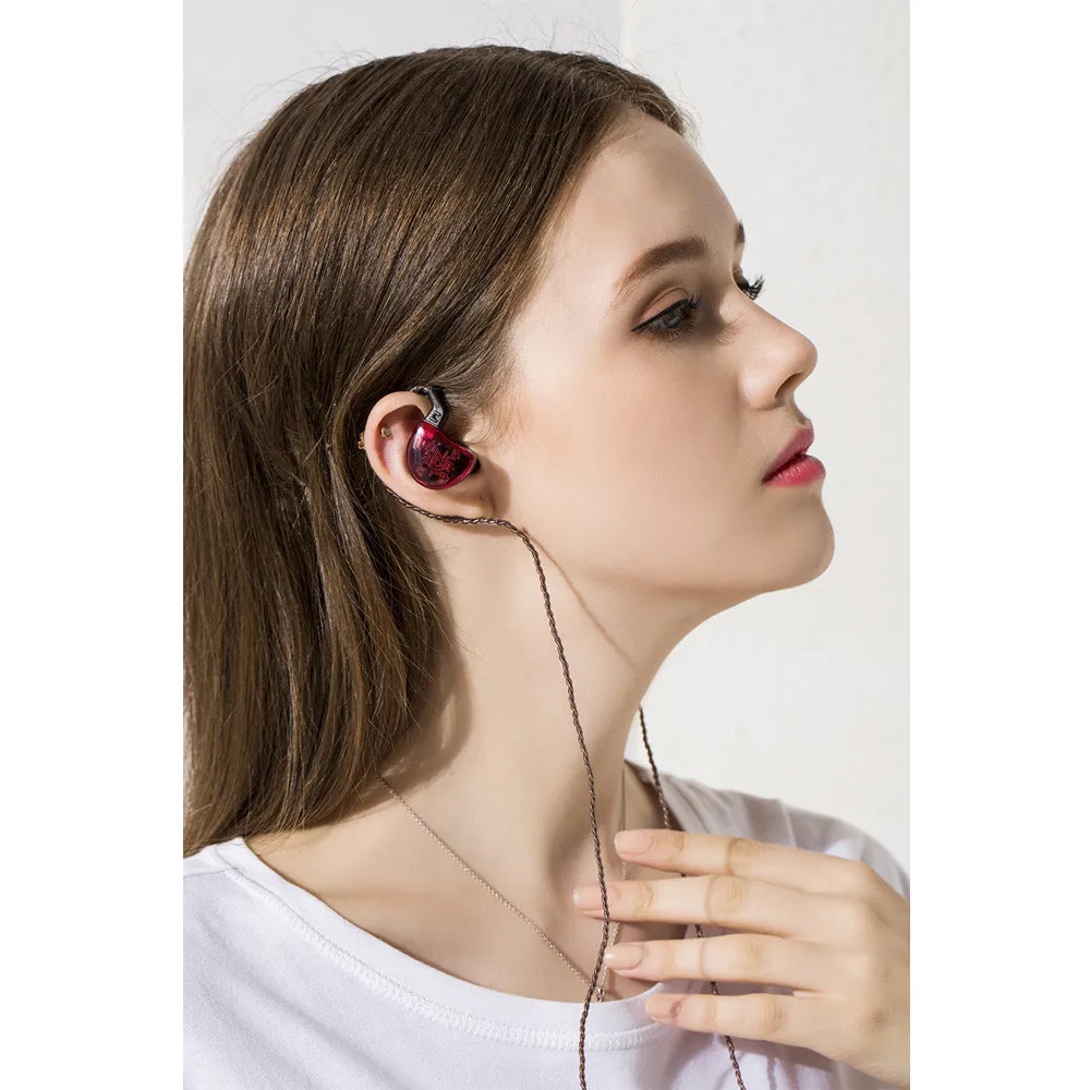 Плотным верхним ворсом KZ ZS10 наушники с 1 динамический гибрид в ухо наушники Hi-Fi стерео наушники бас гарнитура с глубоким басом наушники Высокое качество ухо телефонов для мобильного телефона из закаленного стекла