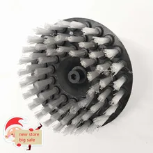 5 дюймов Большая распродажа прозрачная полая электрическая насадка в виде щетки для кожаной пластиковой деревянной мебели салоны машины очистка скраб питания