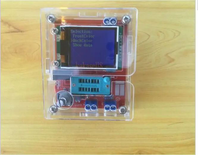 DIY наборы TFT LCD M328 тестер транзисторов LCR Диодная емкость ESR измеритель напряжения