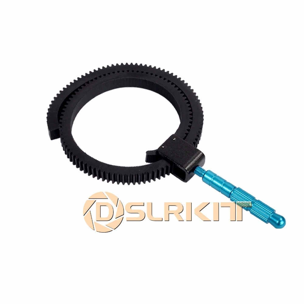 Adjustable Manual Flexible Gear Rings Belt for DSLR Camera Follow Focus Zoom Len