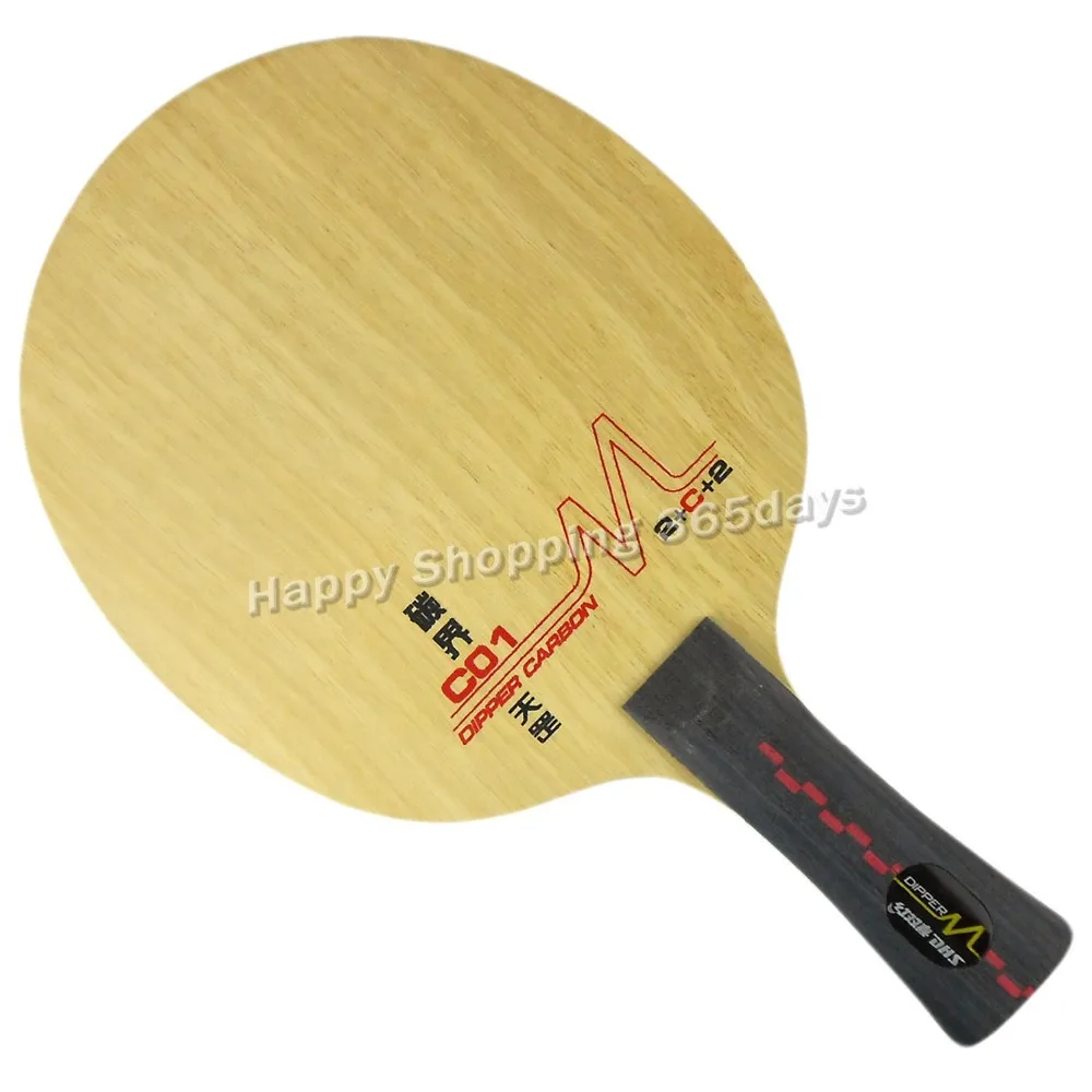 DHS DM. C60 Quick Attack Plus Loop настольный теннис пинг-понг Blade Shakehand-FL