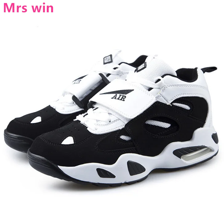 

Men and women outdoor sports shoes AIR shock absorber buffer basketball shoes camping wear dairy cow breathable sneakers