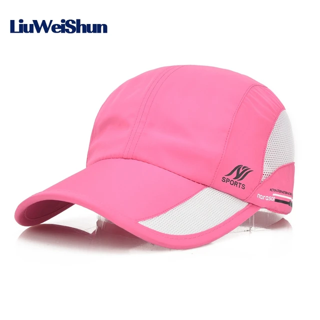 [LWS] 2017 new Women's baseball cap Quick drying outdoor hat sun visor female sport waterproof