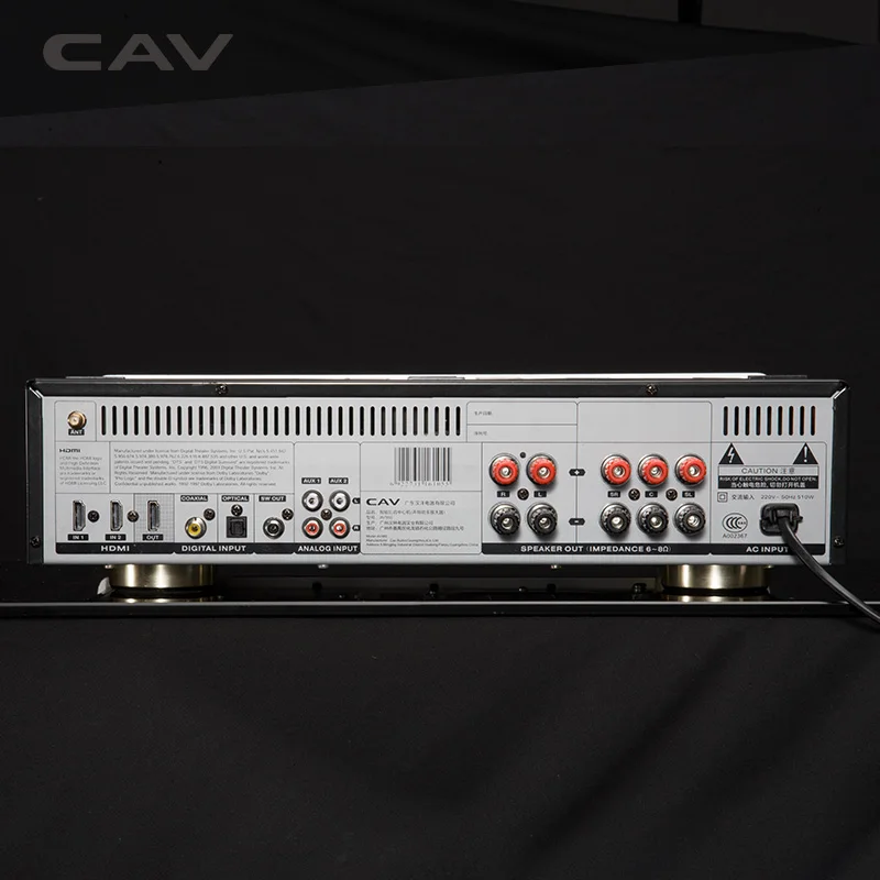 Усилитель для домашнего кинотеатра CAV AV980 5 1 канала Kara OK Dolby Digital DTS высокоточная