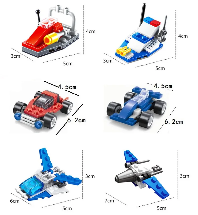 Строительные блоки городская полиция Боевая машина пожарная машина Танк головоломка сборка развивающие игрушки для детей Забавный подарок