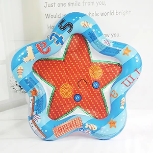 Cute interesting starfish shaped Top-ring Inflatable Support Plastic Bright colors Children's inflatable pool Paddling pool - Цвет: starfish 1