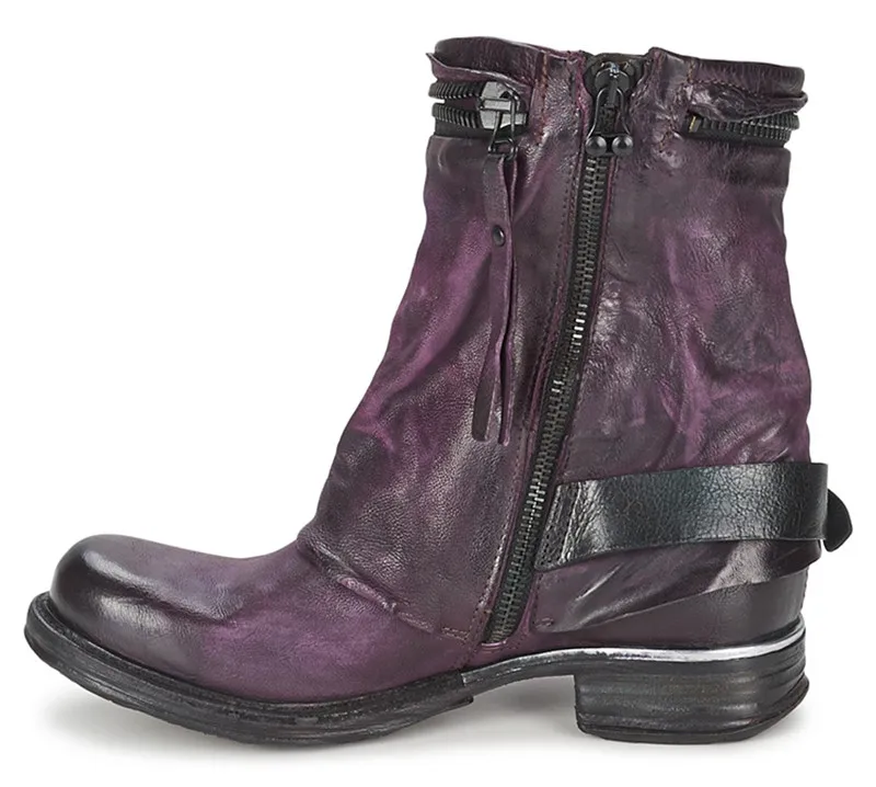 Mabaiwan/модные женские ботильоны из натуральной кожи; zapatos mujer; обувь на плоской подошве; женские ботинки; осенние ботинки; ботинки в жокейском стиле в стиле милитари