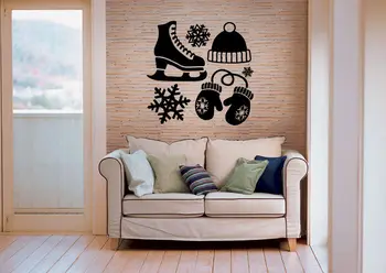 

Ice Skating Skater Sport Gymnastics Ice Exercise Leisure Wall Sticker Decal