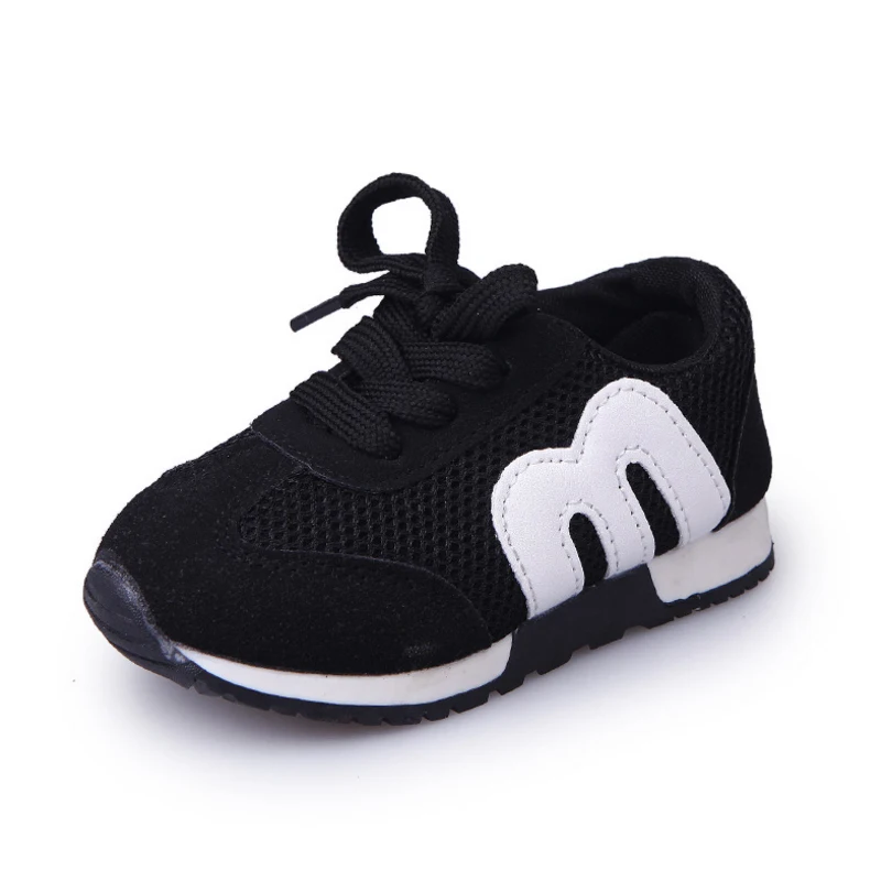 

New Spring Children Sport Sneakers Kids Soft Letter Breathable Running Shoes Girls Boys Loafers Toddler Shoes Enfant Chaussure