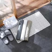 Экологически чистые ПВХ часы с чашкой на присоске для ванной коврики домашний туалет душ коврик для душа ванная комната коврики для ванной коврики