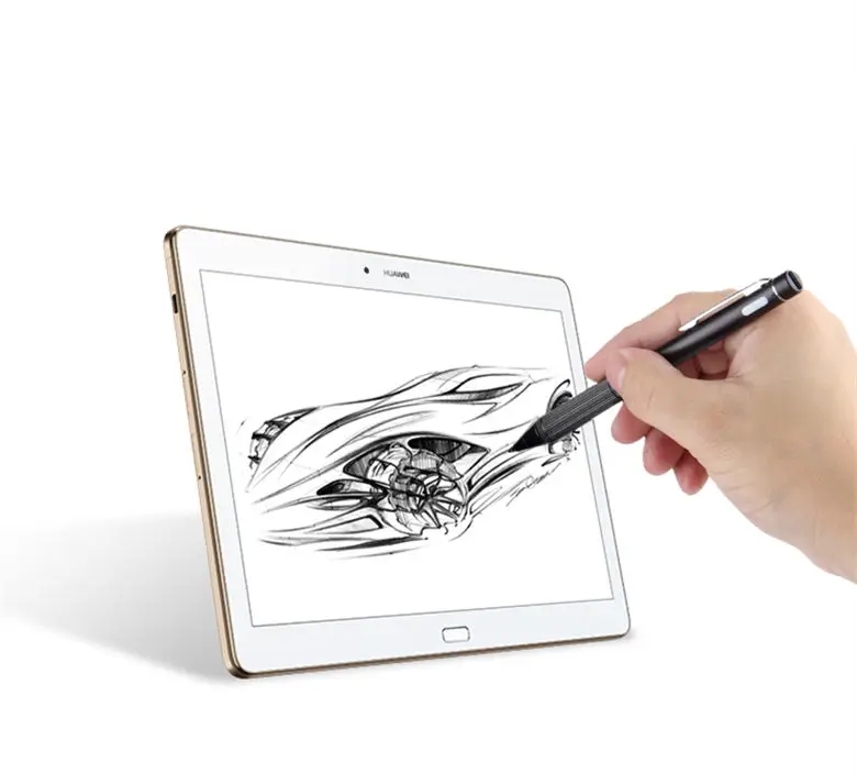Активный Стилус ручка емкостный сенсорный экран для huawei MediaPad M5 Lite 8,0 10 10,1 " BAH2-L09 W19 JDN2-W09 чехол для планшета перо 1,4 мм