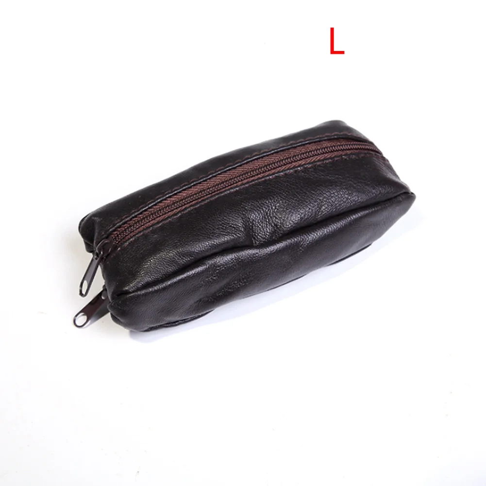 

Soft Waterproof Multi Purpose Zipper Practical Mini Wallet Men Casual Solid Portable Key Hanging Artificial Leather Coin Purse