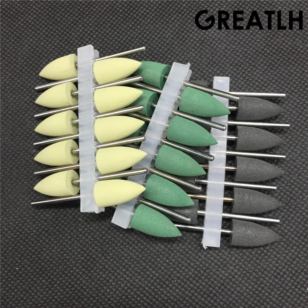 30PCS Dental SILICONE polish Dental materials silicon rubber polishing