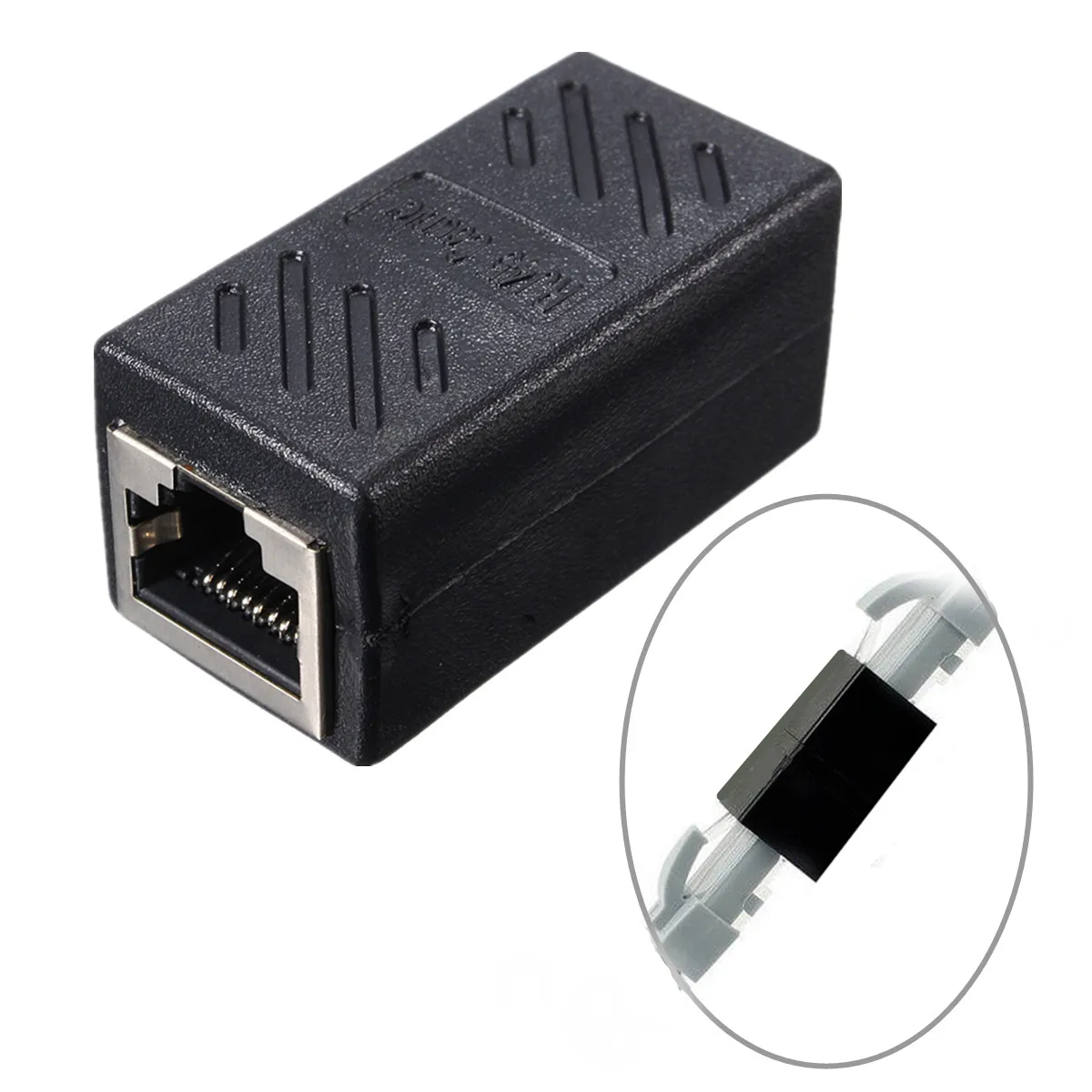 

RJ45 Female to Female Network Ethernet LAN Connector Adapter Coupler Extender