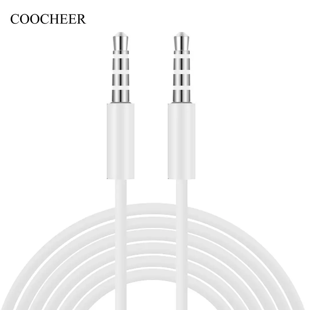 

Phone Male to Male Stereo Audio Cable for 3.5mm Computer MP3 / MP4 Player