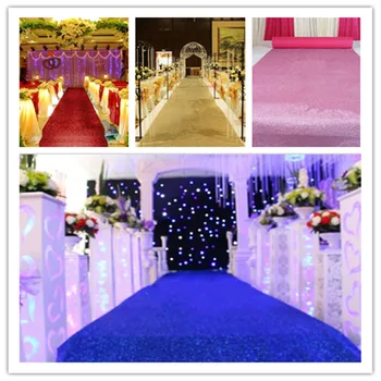 

1.4 m Wide X 10 m/roll Shiny Pearlescent Wedding Carpet Fashion Aisle Runner T station Carpet For Party Decoration Supplies