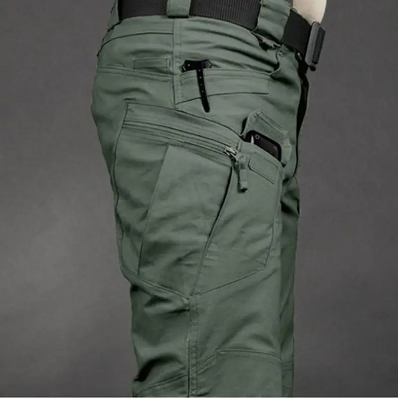 Мужские брюки, тактические, водонепроницаемые, износостойкие Брюки с карманами для рыбалки, походов, уличных лыж, спортивные штаны