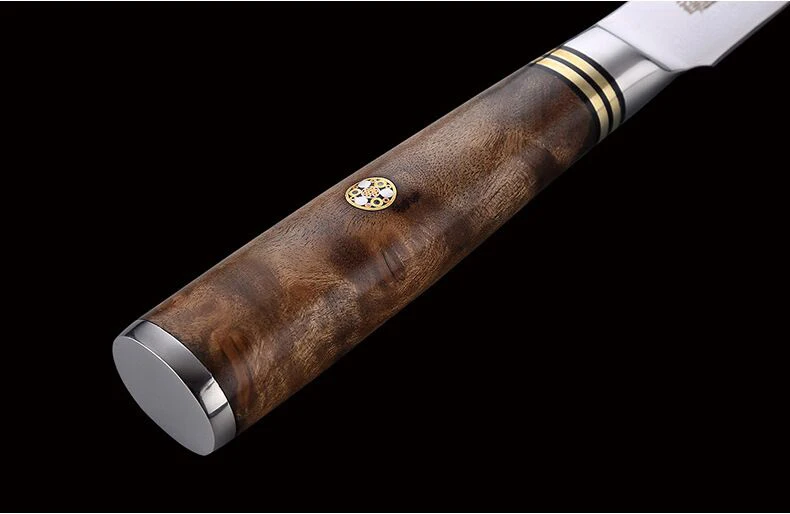 62HRC Japanese chef Knives Damascus Knife, kitchen knife Damascus VG10 Stainless Steel Knives 67 Layer Shadow wood copper nail 62HRC Japanese chef Knives Damascus Knife, kitchen knife Damascus VG10 Stainless Steel Knives 67 Layer Shadow wood copper nail