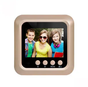 TS101 Wi Fi Беспроводной Smart глазок видео звонок 720P HD Камера с ИК Пир сигнализации