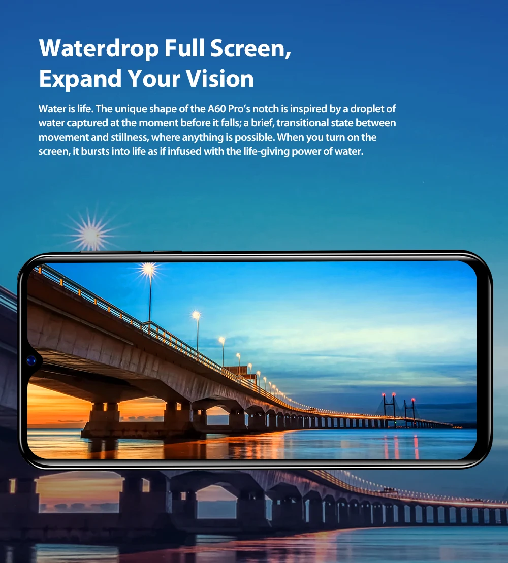 Смартфон Blackview A60 Pro, 4G, Android 9,0, 3 Гб ОЗУ, 16 Гб ПЗУ, аккумулятор 4080 мА · ч, 6,088 дюйма, экран в виде капли воды, разблокировка отпечатков пальцев, мобильный телефон