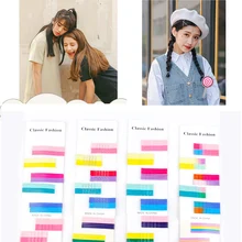 Летняя мода 50 шт. карамельный цвет BB блондинка клип мультфильм девушка набор волос аксессуары заколки для волос