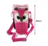 Pink Owl Новинка, горячая Распродажа, теплоизоляционная сумка для детей и малышей, Термосумка с объемным рисунком, Детская Бутылочка-термос, держатели, сумки для хранения - Цвет: Pink Owl