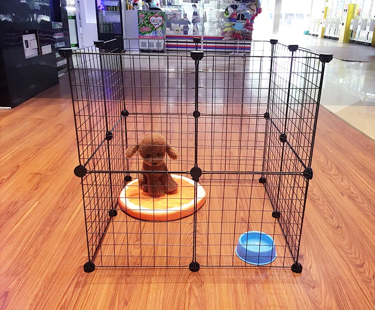 Pas Cher Chat Cage Animal Clôture Chien Amovible Petits