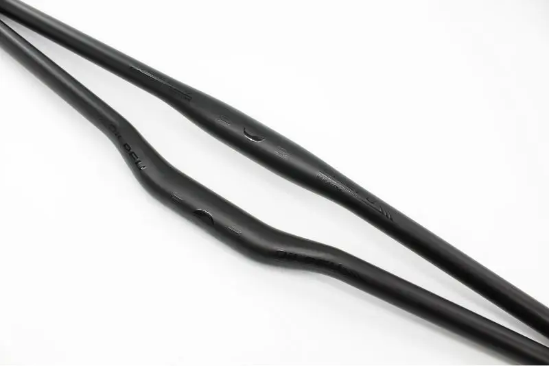 Newest Black Logo QILEFU Mountain Bike Matte UD Full Carbon Fibre Bicycle Handlebar MTB Parts Lightest