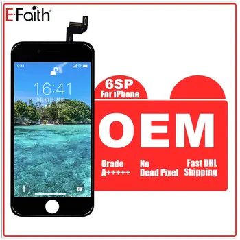 

Fast Shipping 20PCS OEM Display or LCD For Apple iPhone 6s Plus 6SP LCD Screen Digitizer with Touch Screen Assembly Replacement