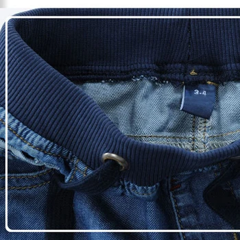 2018 New Kids Boys Denim Shorts Summer Toddler Clothing Boys Casual Solid Soft Cotton Jeans Shorts For Baby Boys 2-13Y DQ301 4