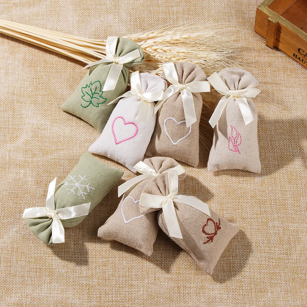 

HOT Creative Aromatherapy Closet Freshener Fabric Embroidery Fresh Small Sachet Home Wardrobe Deodorant Dehumidification Sachet