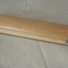 Твердая древесина роскошные 17 отверстие флейта поле без ручки флейта изогнутый окно