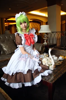 

Hatsune Miku VOCALOID 2 Anime cosplay Japanese Harajuku Halloween Gumi Bad End Night cosplay female Maid clothing costumes