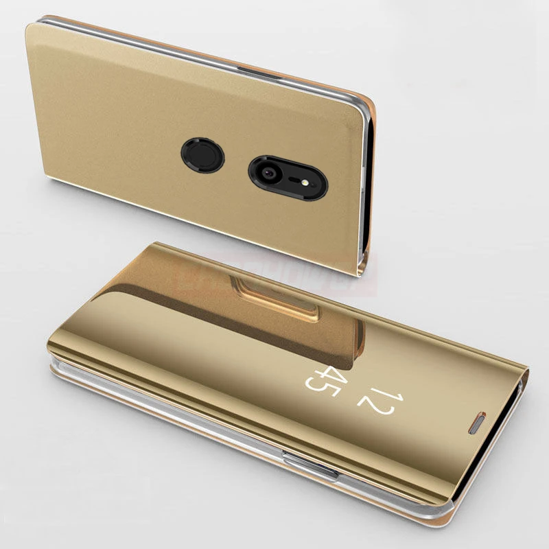 Smart Mirror Clear View Case For Sony Xperia XZ3 xz3 Kickstand Flip Leather Cases For Sony Xpeira XZ 3 x z3 Cover Funda Coque 11