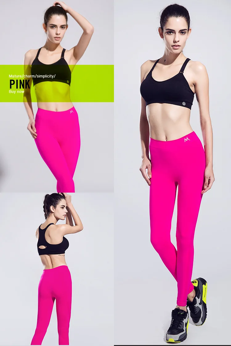 Беговые штаны для йоги Collant Спорт Femme 2019 спортивная одежда для Для женщин леггинсы для фитнеса, брюки спортивная одежда Mujer тренажерный зал