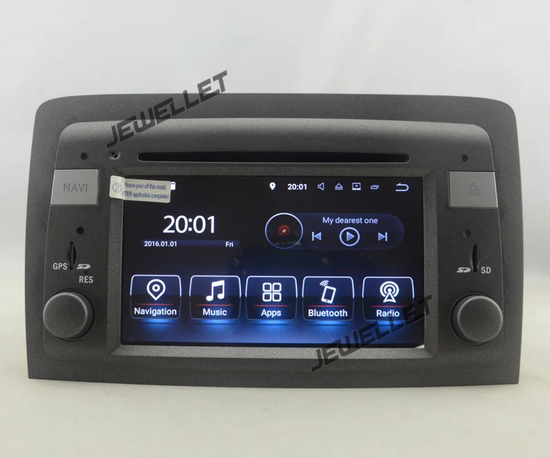 Восьмиядерный IPS экран Android 9 0 автомобильный DVD GPS Радио Навигация для Fiat Idea Lancia Musa