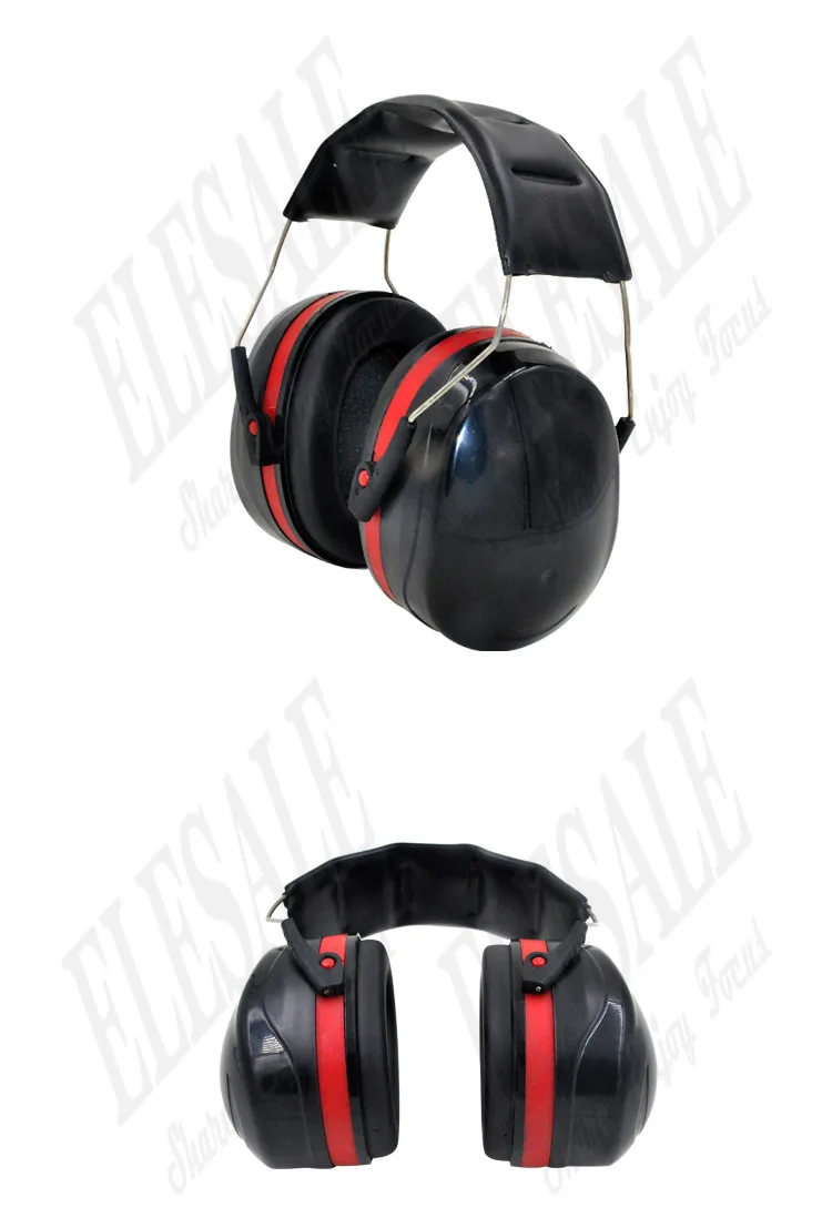 Foldable Head Earmuffs Anti-Noise Ear Protector NRR 30dB For Work Study Sleeping Woodwork Shooting Hearing Protection Ear Safety
