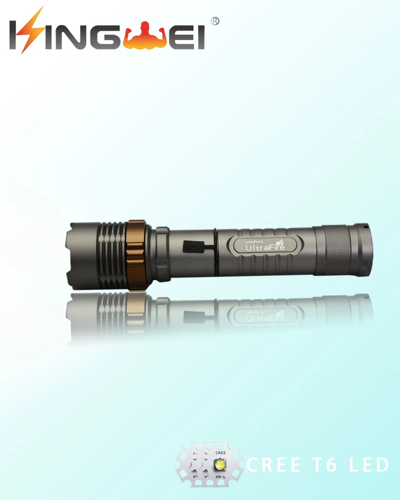 

Portable Led Flashlight Cree XM LT6 1000 Lumens Replacment Lanterna Tatica Use 18650 AAA Battery