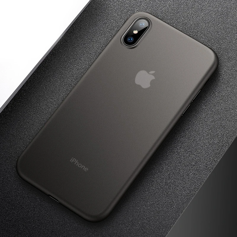 

CAFELE for iPhone X / XS / XR/ XS Max PP Ultra-slim Matte Protective Back Cover Case for iPhone XS Max Protective Shell