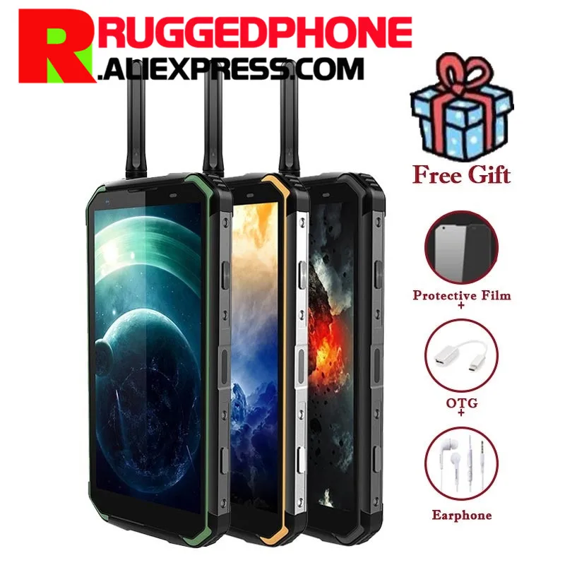 

BLACKVIEW BV9500 Pro 10000mAh wireless charging mobile phone IP68 waterproof 5.7" 18:9 FHD Smartphone Android 8.1 6G+128GB NFC