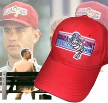 1994 BUBBA GUMP Cap КРЕВЕТКИ CO. Бейсболка Мужчины Женщины Спорт Летний Открытый Snapback Крышка Вышитые Шляпу Форрест Гамп Hat Костюм
