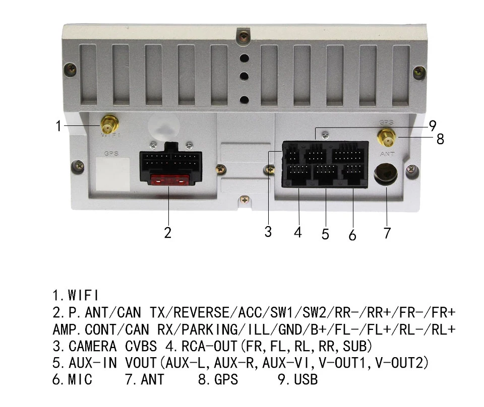 Discount MARUBOX 9A107DT3 Car Multimedia Player for Toyota Prado 120 Land Cruiser 120,2002-2009,Quad Core, Android 7.1, RAM 2GB,ROM 32GB 11