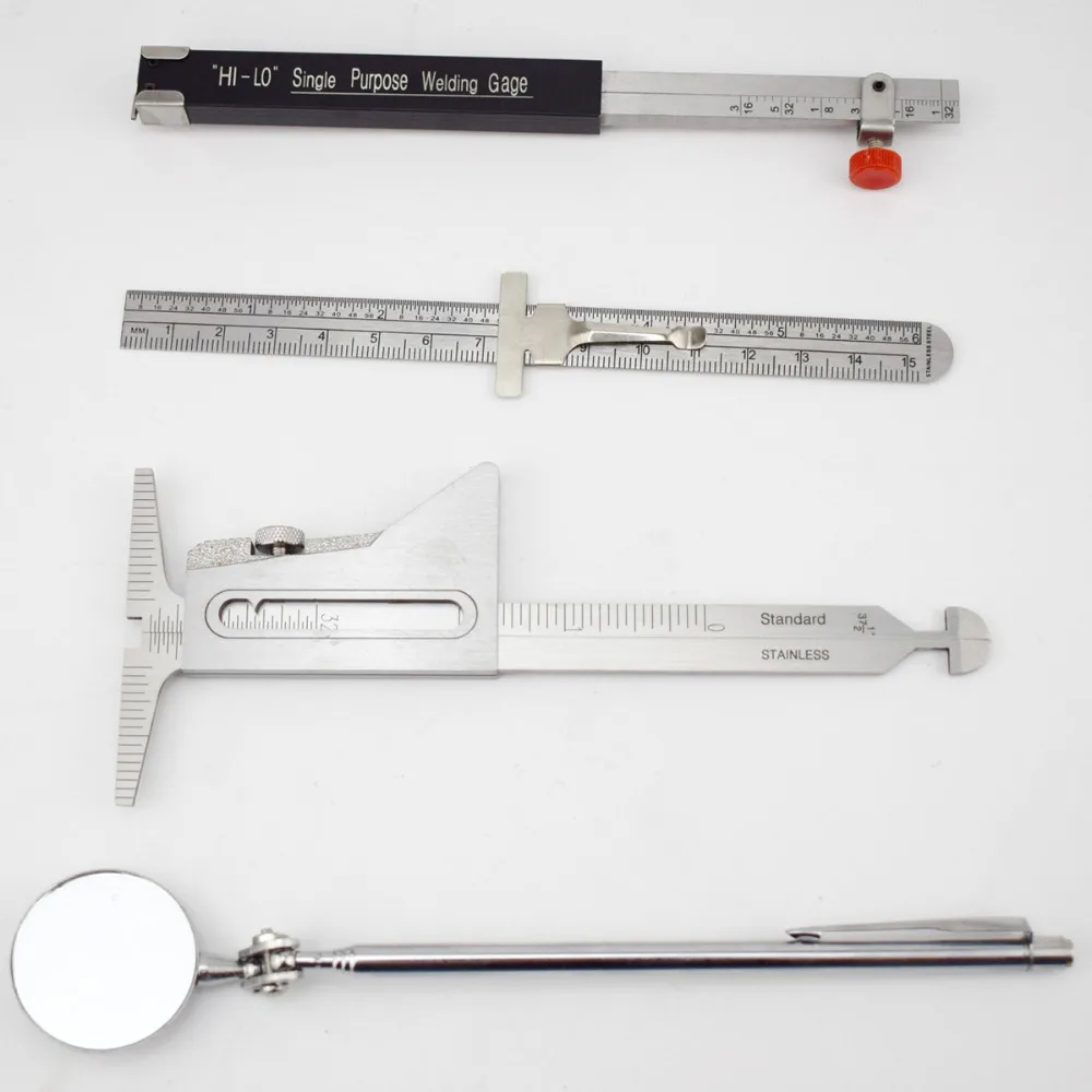 Estone Stainless Taper Welding Gauge Gage Test Ulnar 1-15mm Welder Inspection Estone Stainless Taper Welding Gauge Gage Test Ulnar 1-15mm Welder Inspection