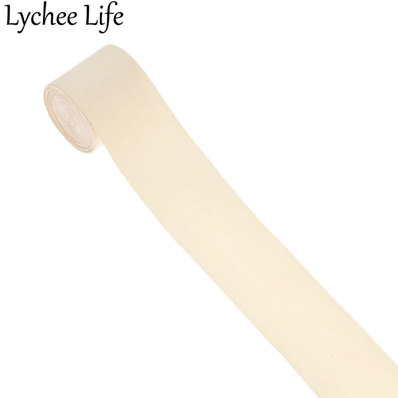 Lychee Life пустая хлопковая лента DIY швейная этикетка для одежды сырье Ткань DIY Заводская домашняя Новинка