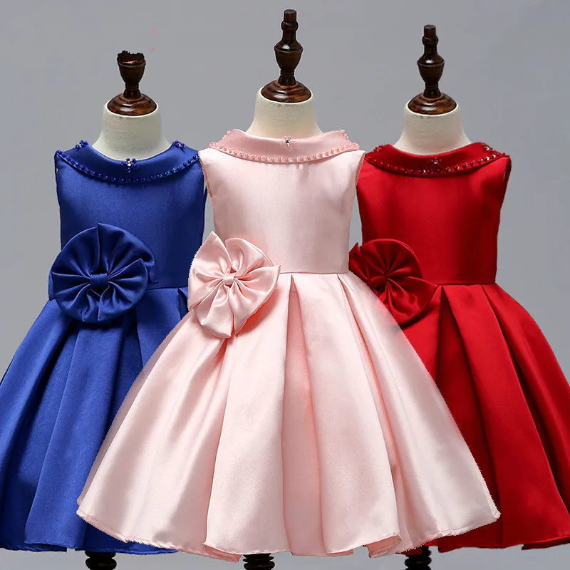 Formal Party Dress Baby Girl Clothes Wedding Princess Dress Girls