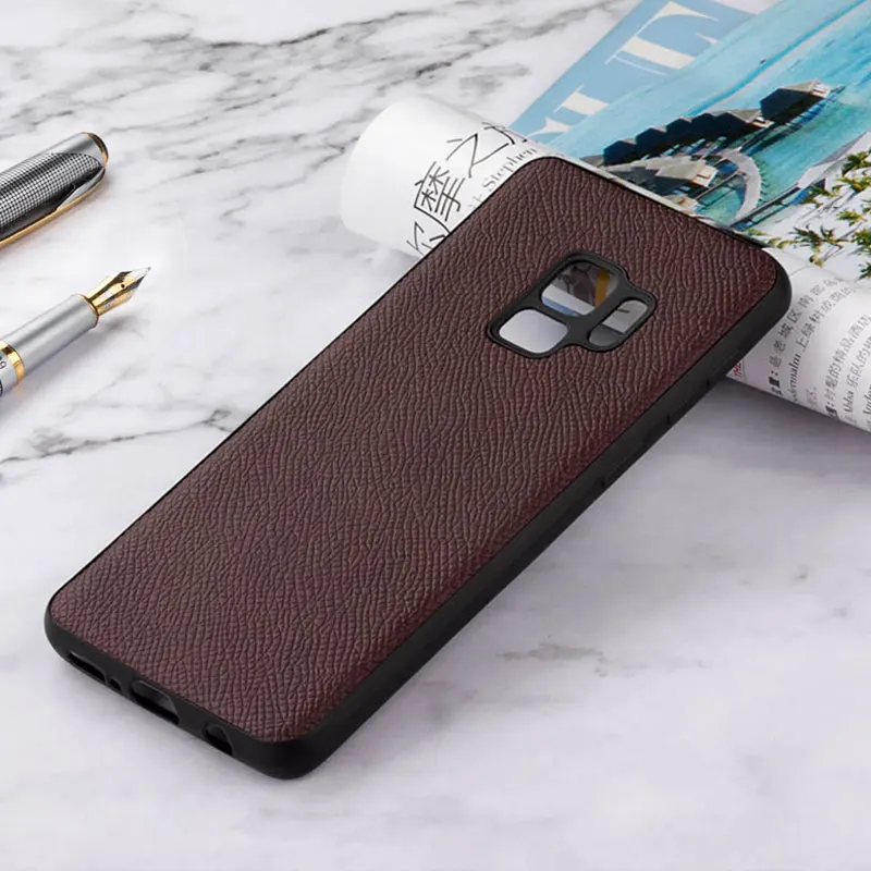 

Lizard pattern case for Samsung Galaxy S9 Plus coque fundas for Samsung S9 Soft TPU with PU skin material